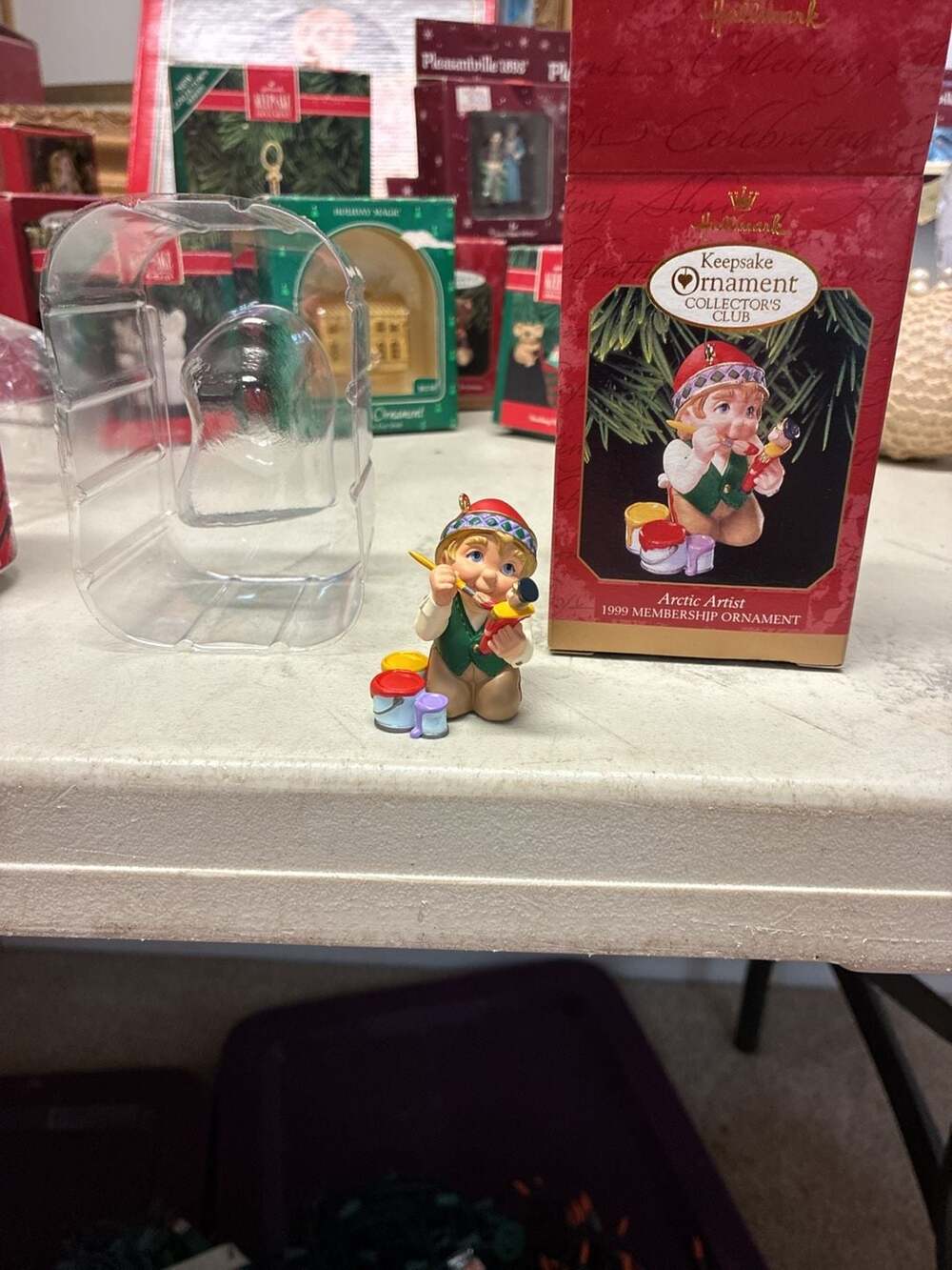 Hallmark Keepsake Ornament Arctic Artist 1999 Membership Ornament